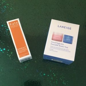 Kate Somerville and Laneige travel size kit